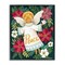 Stupell Industries Angel with Peace & Botanicals Framed Giclee, design by Diane Kater